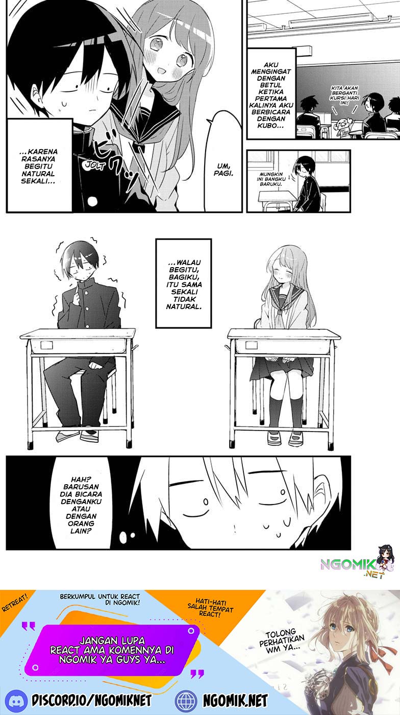 Kubo-san wa Boku (Mobu) wo Yurusanai Chapter 110 Bahasa Indonesia